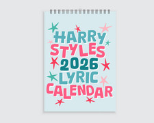 Harry Styles 2026 Lyric Wall