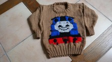 CHILD'S  HAND KNITTED  THOMAS