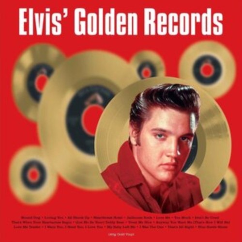 Elvis golden records gold - golden,
