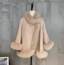 Cashmere Women's 100% Real Fox