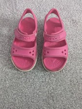 Girls Crocs sandals size C9 UK