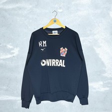 Tranmere Rovers 1995/1996 Football Training Sweatshirt Jumper Mizuno Staff Issue