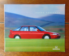 Honda Concerto 1993/4 UK Market Sales Brochure