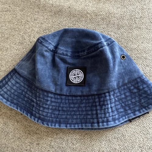 Stone island blue bucket - bucket, hat