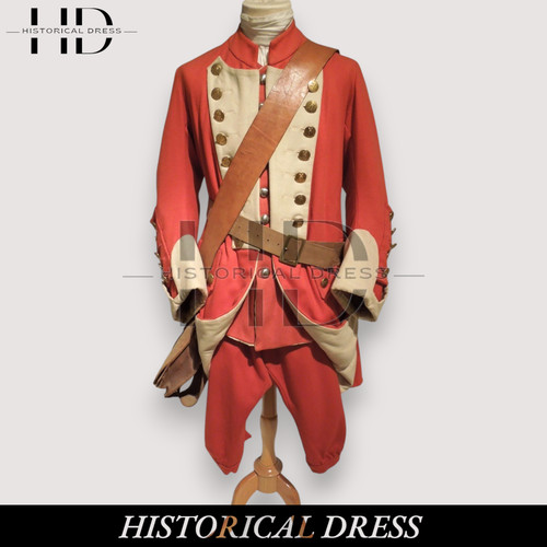Men red british - british, uniform