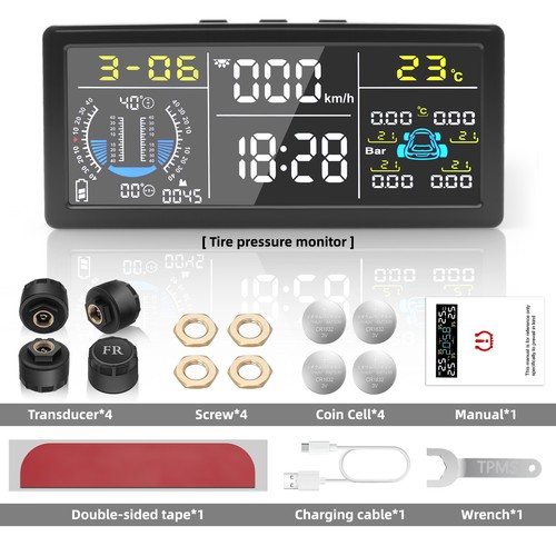 Car tpms solar tire - car,