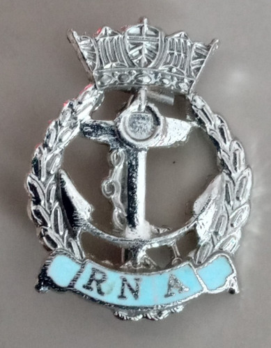 Royal navy association enamel - royal,