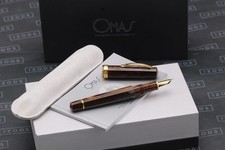 Omas Milord Arco Bronze Gold Trim Fountain Pen