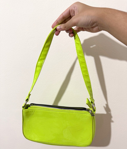 Primark green patent - green,