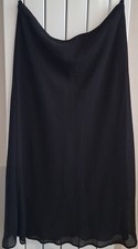 Berkertex Black Skirt – Size UK 18 | 100% Polyester | Winter Edit | Elegant & Ve