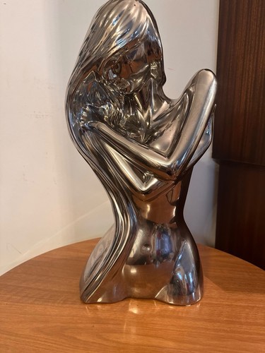 Silver metallic metal abstract - silver,