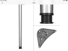 870mm 900mm Adjustable Kitchen Worktop Desk Breakfast Bar Table Legs Support