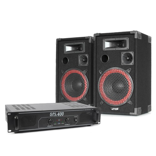 Max red passive speakers - max,