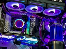 Custom gaming PC water cooled