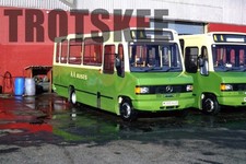 35mm Slide AA Buses Mercedes