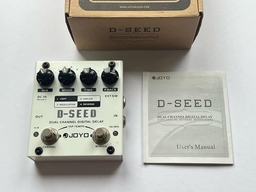 Joyo seed dual channel delay - d-seed,