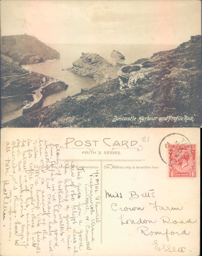Boscastle harbour and - harbour,