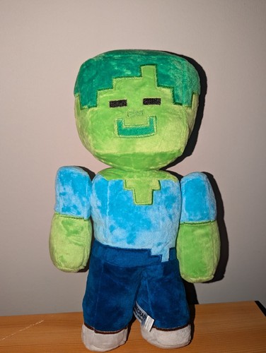 Minecraft zombie plush toy - minecraft,