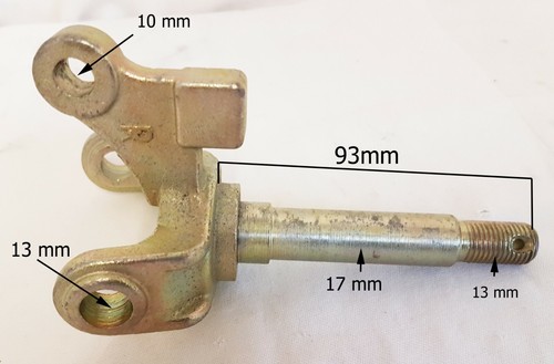 Whh25 right side steering stub - right,