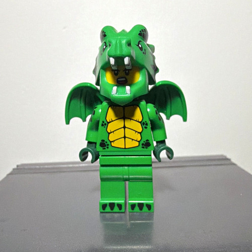 Lego minifigure green dragon - minifigure,
