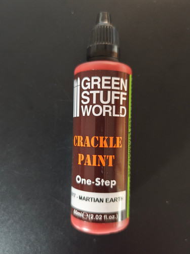 Martian earth crackle paint - earth,