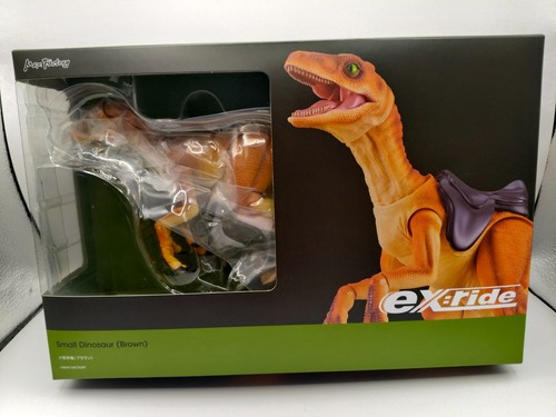 Ride small dinosaur - dinosaur, brown