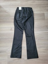 Ladies Zara Black Faux Leather