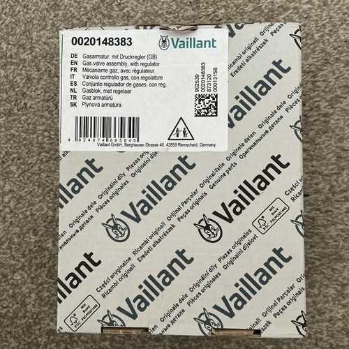 Vaillant gas valve section - vaillant,