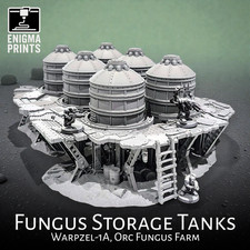 Fungus Storage Tanks - 28mm 3d