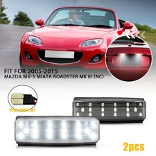 LED License Number Plate Light fits Mazda MX5 MX-5 MK3 NC Miata Roadste 05 to 15
