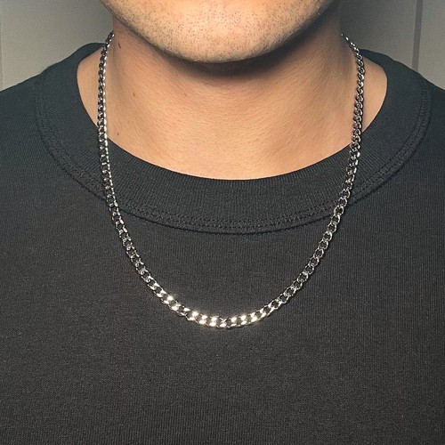 Classic 5mm silver cuban - classic, 20”
