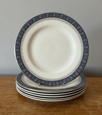 6xRoyal Doulton Sherbrooke - Tea / Side Plates 6 1/2”