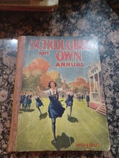 Vintage Schoolgirls Own Annual 1924 Illustrated Hardback Book Nice Condition