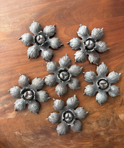 Hand forged iron flower - flower, –
