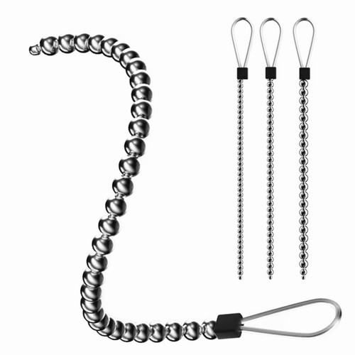 Scimitar beads male penis plug - beads,