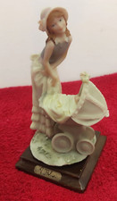 A belcari Lady With Pram Figurine ( A 100)