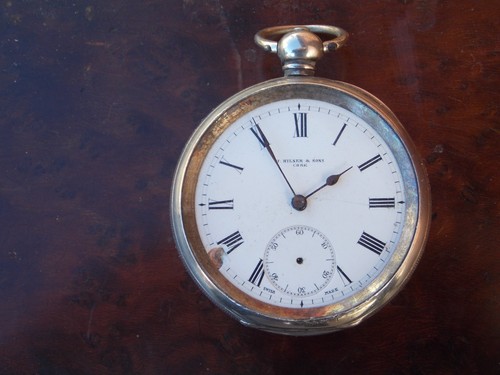 Antique silver cased - antique,