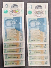 Bank england five - bank, pound