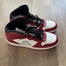 Kappa New Mens Trainers Red