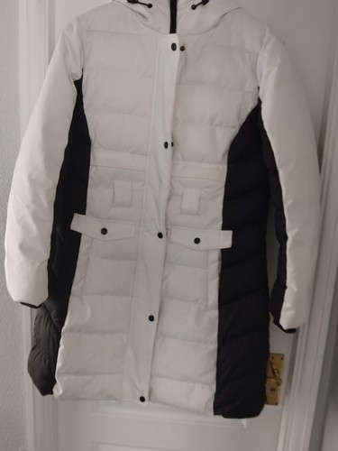 Women white padded - tu, hooded