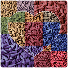 TRUE INDIAN INCENSE CONES-200-100-50-Hand Rolled Indian Premium Scented Incense