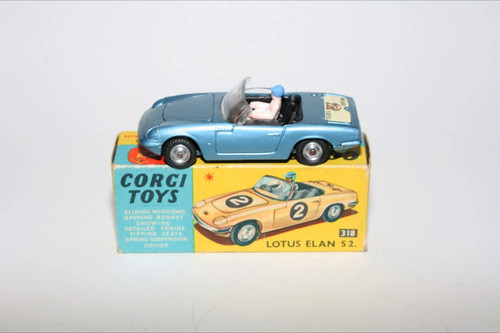 Corgi 318 lotus elan mint - lotus, s2,