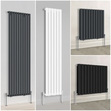 Horizontal Vertical Designer Radiator Oval Column Flat Panel Central Heating