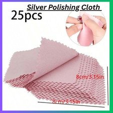 Silver Polishing Cloth Cleaner Cleaning Cloth Anti-Tarnish Tool