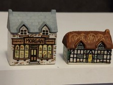 2 x WADE ENGLAND BUILDINGS..MORGAN CHEMIST SHOP and PUMP HOUSE COTTAGE.EXCELLENT
