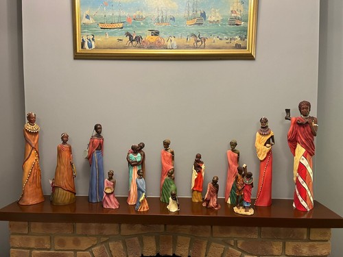 Soul journeys maasai figurines - soul,