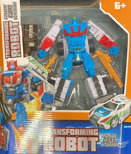 Transforming car toy - transforming, robot