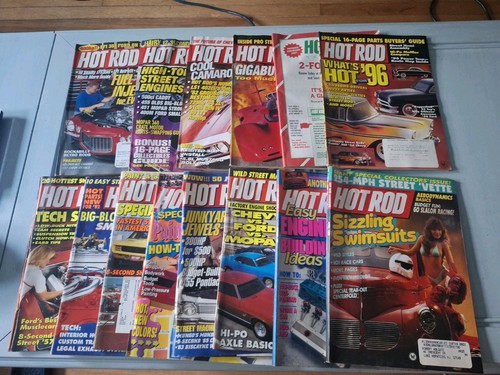 Hot rod magazine lot - hot,