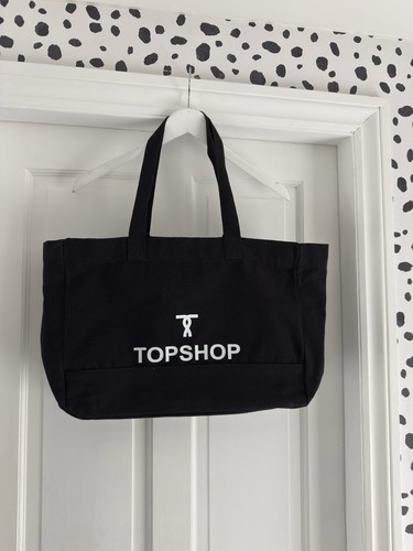 Topshop black beach bag - topshop,