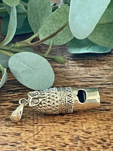Vintage 925 silver owl - 925,